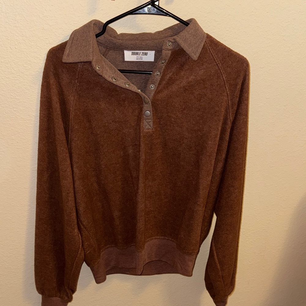 Double Zero Brown Women's Sweater